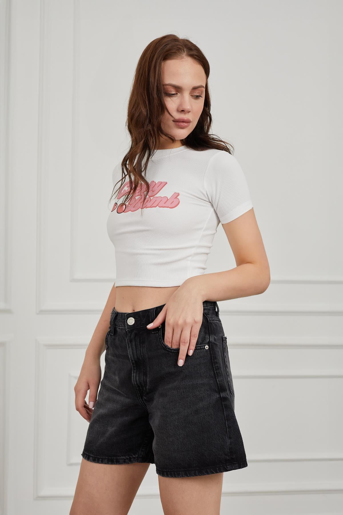 Cherry Crop Tshirt