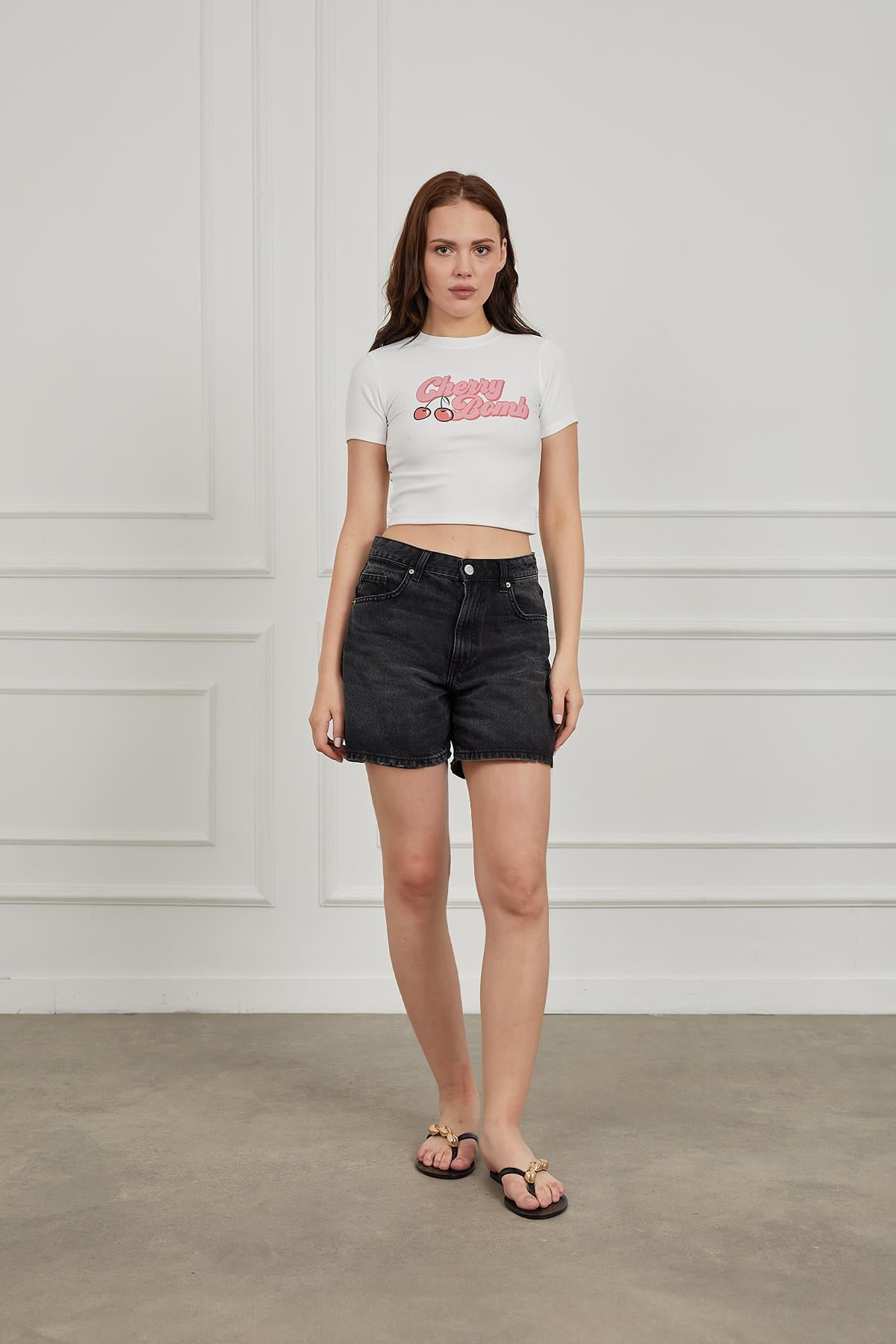 Cherry Crop Tshirt