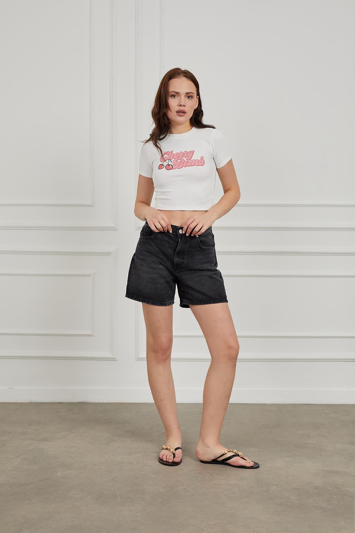 Cherry Crop Tshirt