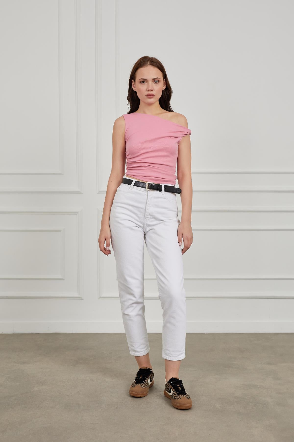 Pembe Düğümlü Body