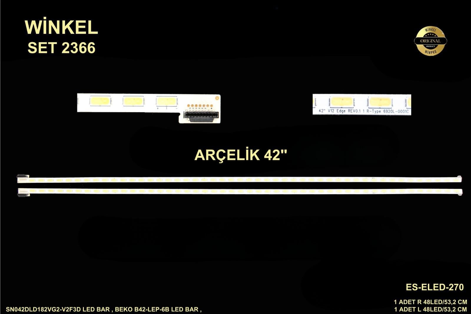 ARÇELİK Panasonic TX-L42ETW5 LED BAR, SUNNY SN042DLD182VG2-V2F3D LED BAR , BEKO B42-LEP-6B LED BAR ,, SN042LD182VG2-V2F3D , SN042LD128VG2-V 42PF 8030 10080515, A42-LEP-6B ,TX-L42ET5E,TX-L42E5E,A42-LCK-2BU,ES-ELED-270