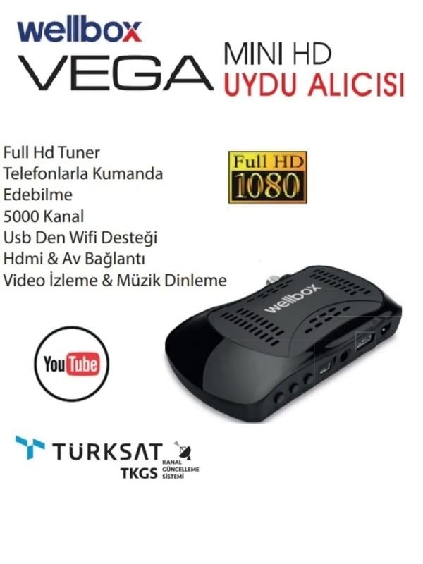 Çanaklı Çanaksız 2024 Model Full Hd Uydu Alıcı Free Ip Tiktok Youtube