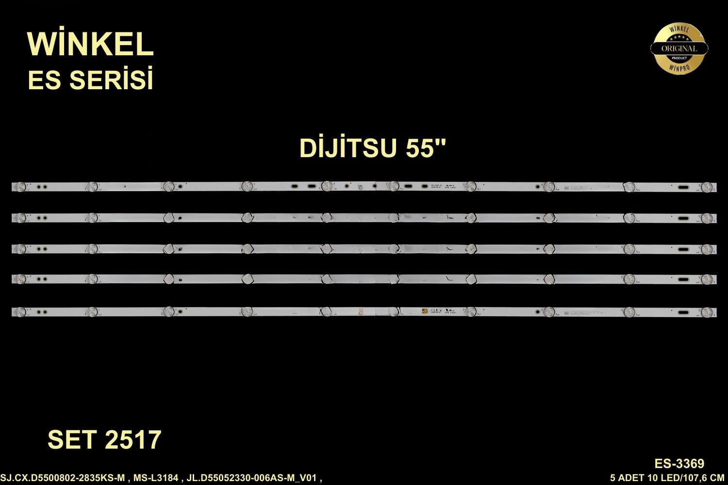 DİJİTSU DJTV55S LED BAR, SKYTECH ST-5540US LED BAR, ES-3369