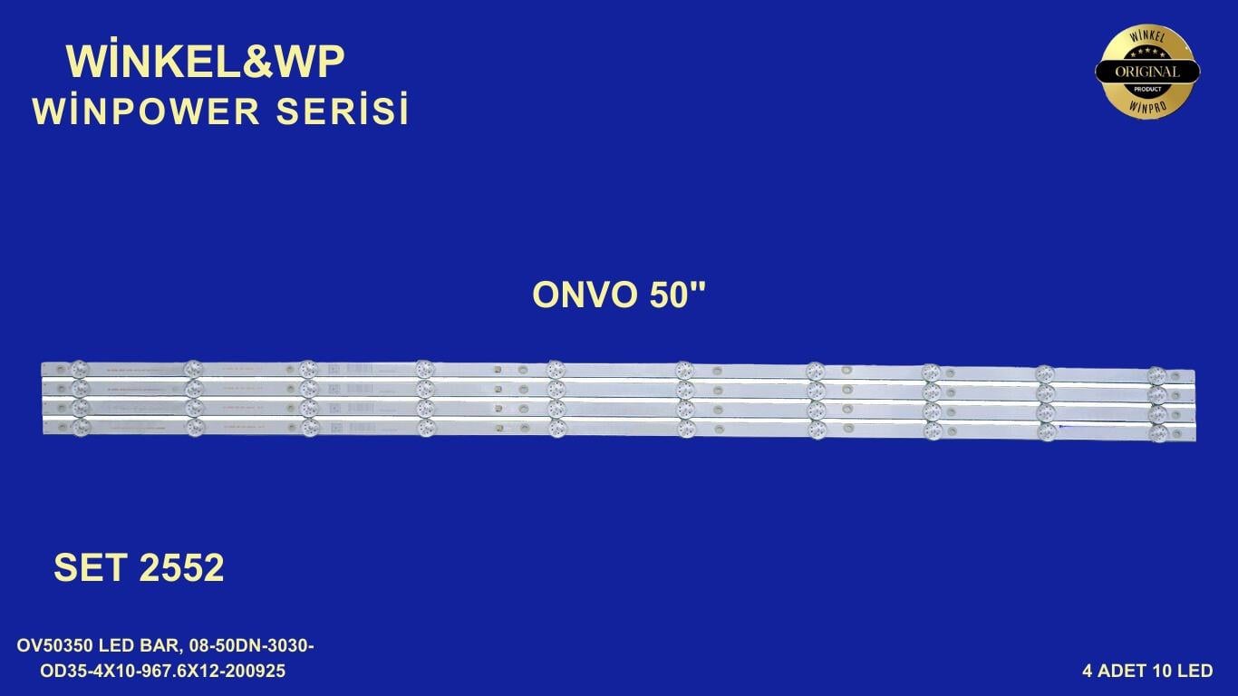 ONVO OV50350 LED BAR, 08-50DN-3030-OD35-4X10-967.6X12-200925,  ES-4094 ES 4094