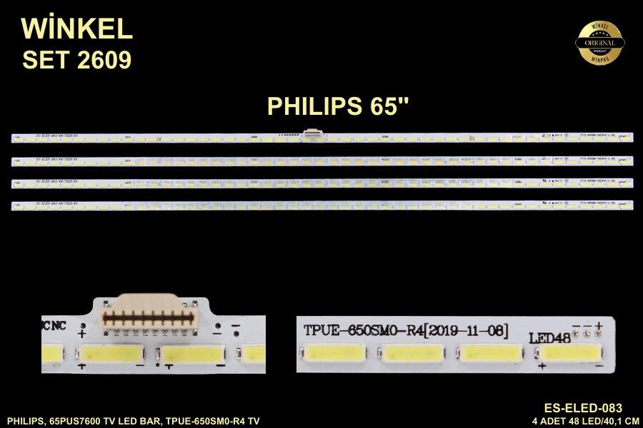 PHILIPS, 65PUS7600 TV LED BAR, 65PUS7600/12 ES-ELED-083 ELED 083