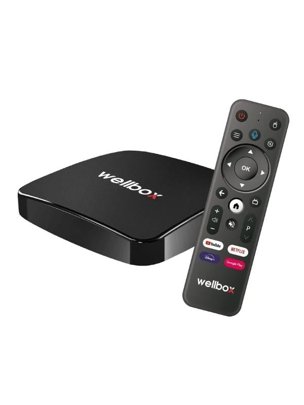 Wellbox Max4 Android Tv Box Android 12 Sesli Komut 4gb Ram 32GB Hafıza