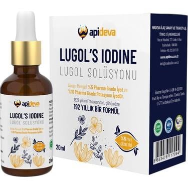Apideva Lugol Solüsyonu %5 20 ml.