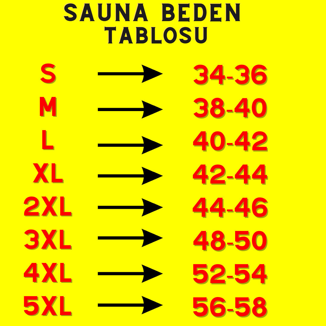 Sauna Termal Orijinal Terleterek Zayıflatan Tayt-atlet Takım