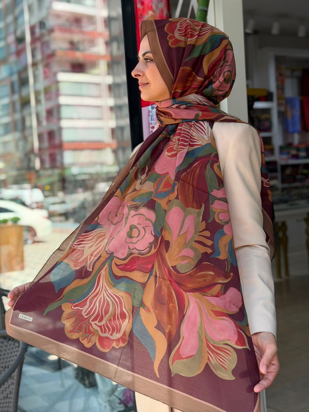 Armine Yaz Esintisi Şal 01
