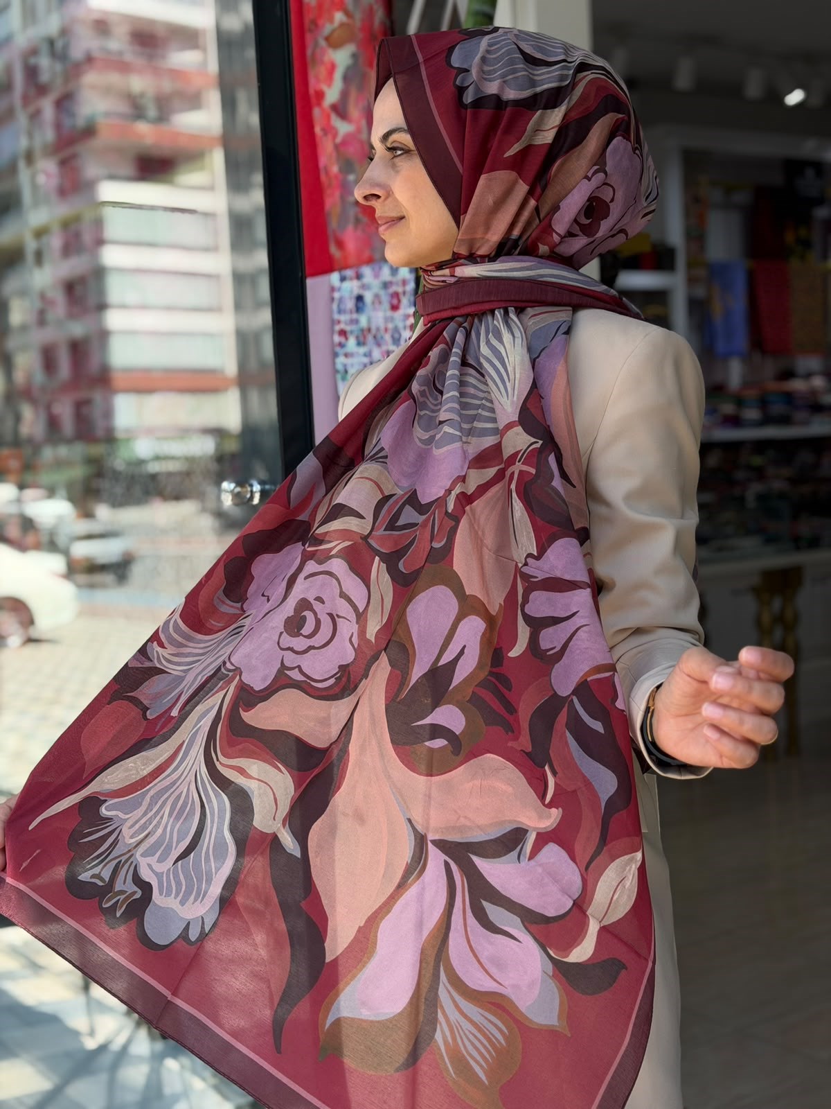 Armine Yaz Esintisi Şal 02