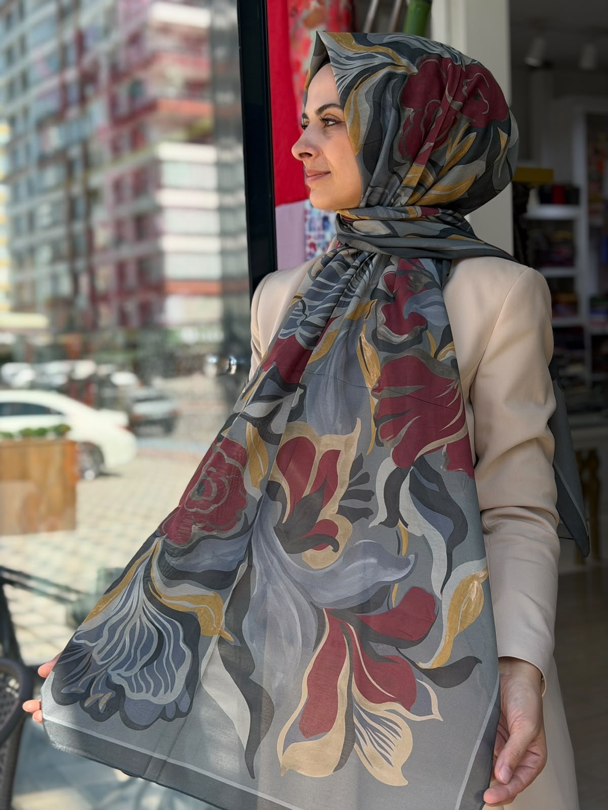 Armine Yaz Esintisi Şal 05