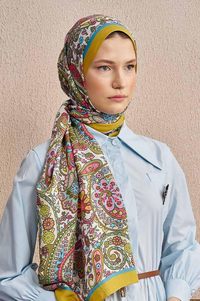 Ed Scarf Celebrity Bliss Şal Sarı Rengi