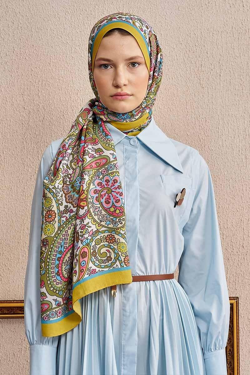 Ed Scarf Celebrity Bliss Şal Sarı Rengi
