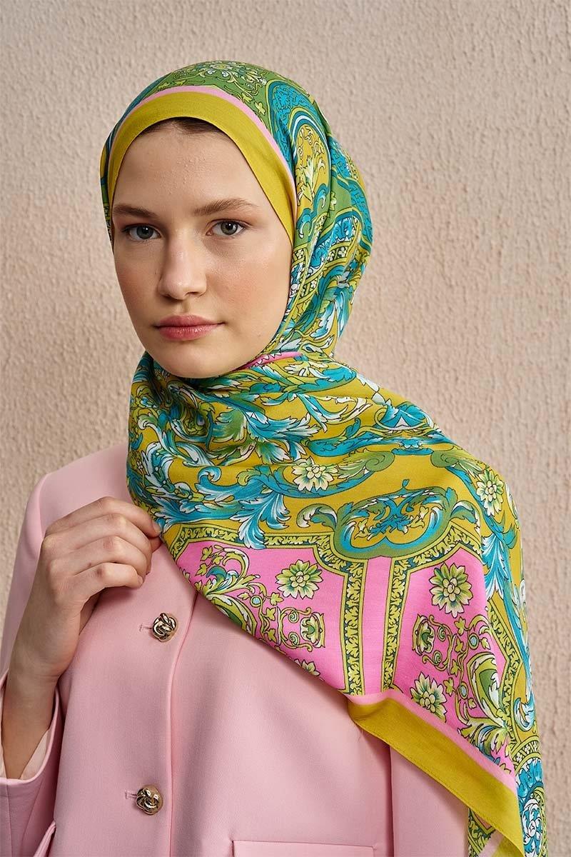 Ed Scarf Celebrity Celestial Şal Sarı Rengi