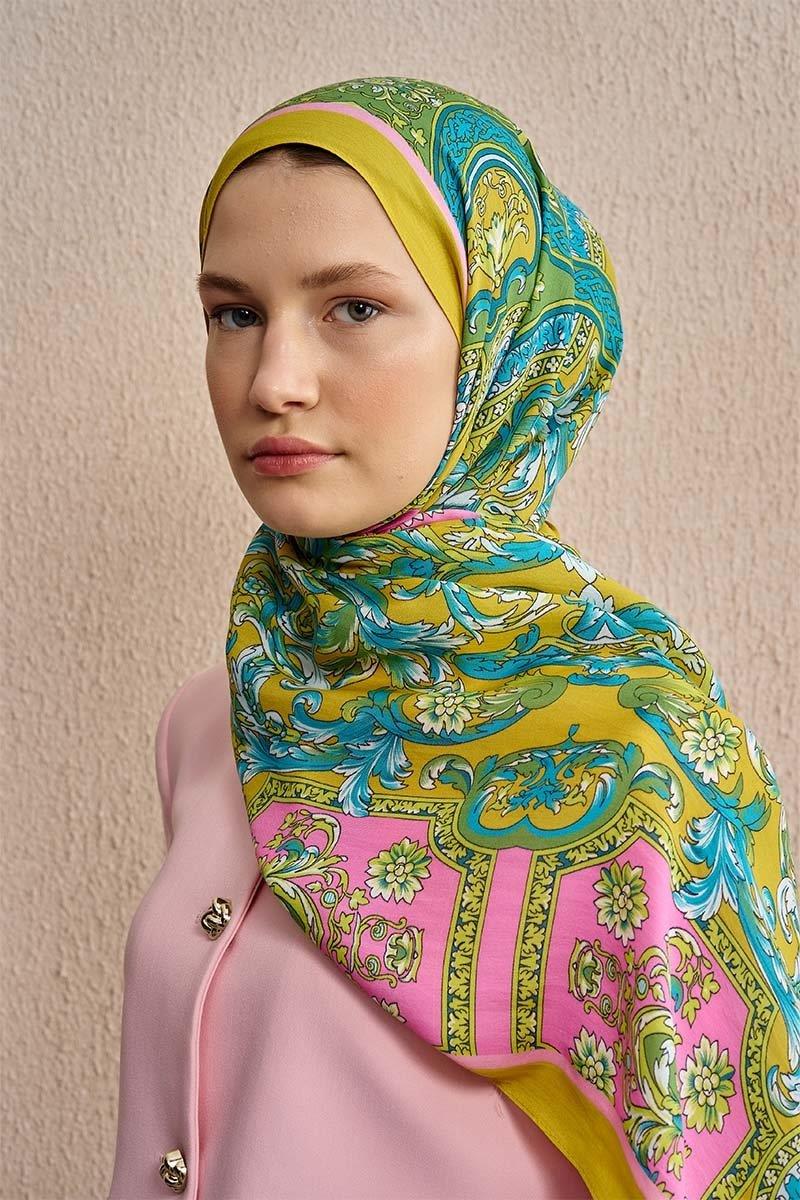 Ed Scarf Celebrity Celestial Şal Sarı Rengi