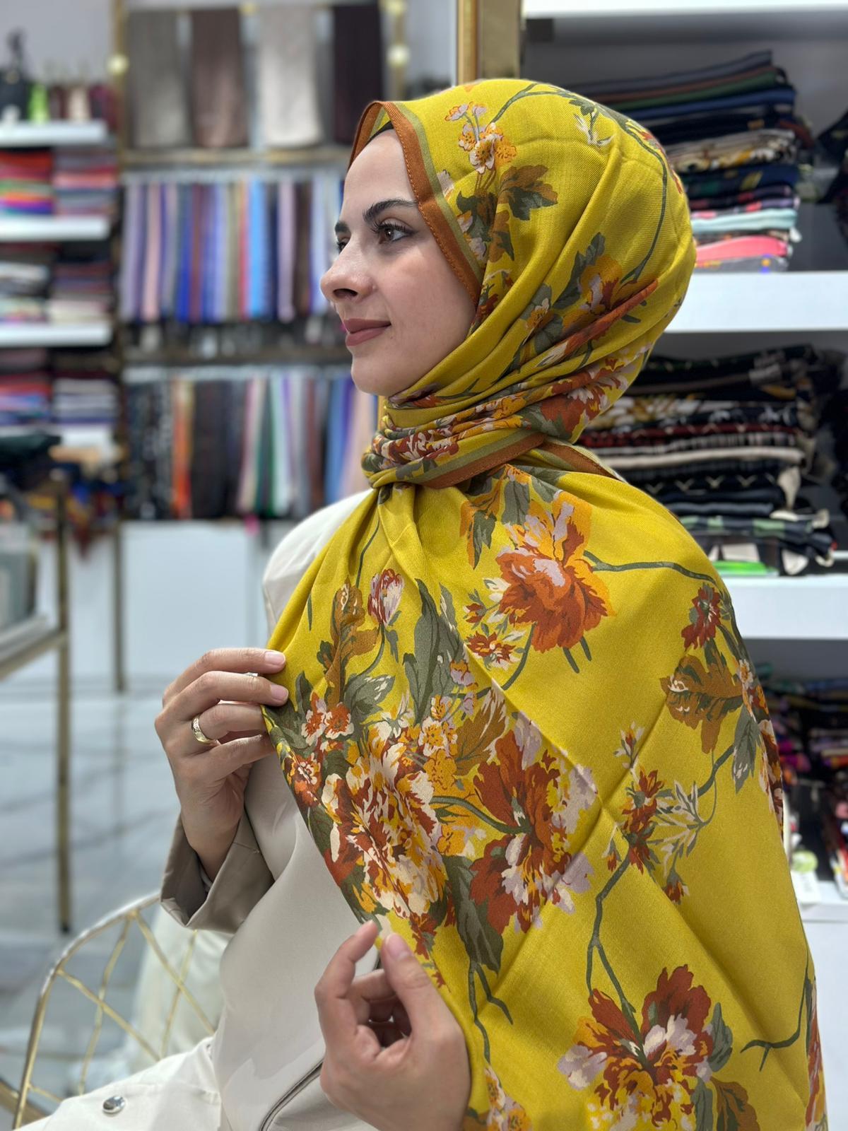 ed Scarf Yün İpek Şal 01