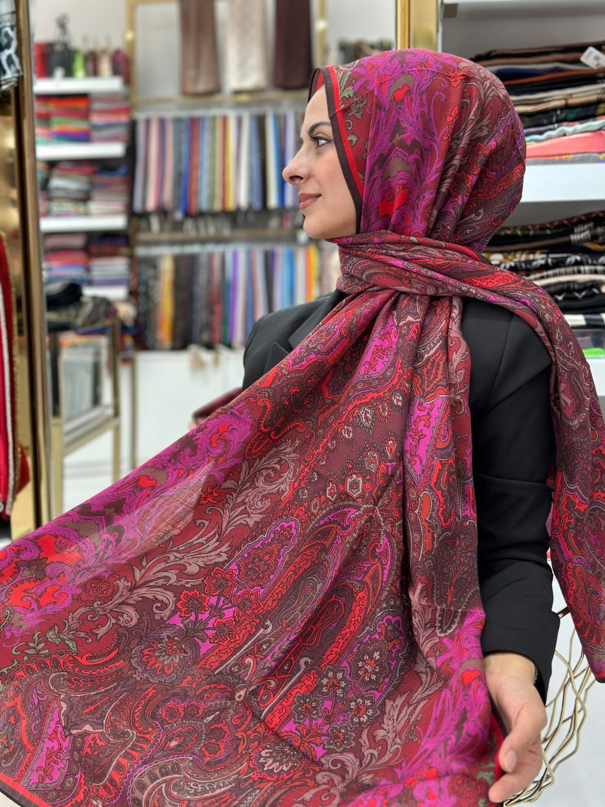 Ed Scarf Yün İpek Şal 01