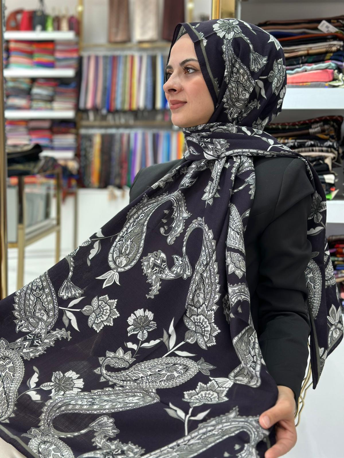 Ed Scarf Yün İpek Şal 03