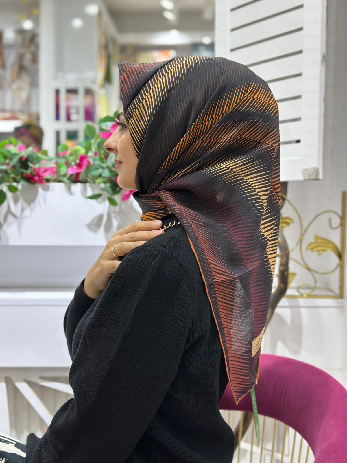 La Boutique Organik Desenli Eşarp 250806