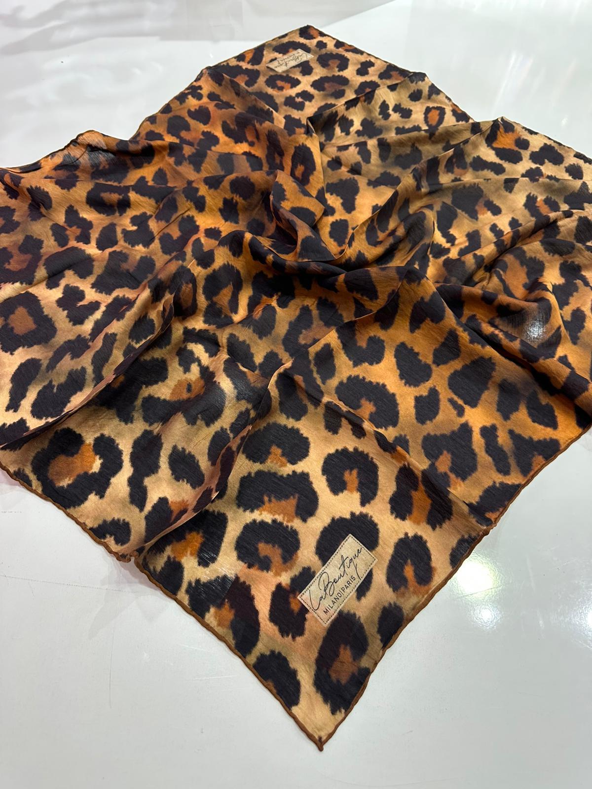 La Boutique Organik Desenli Eşarp 6402