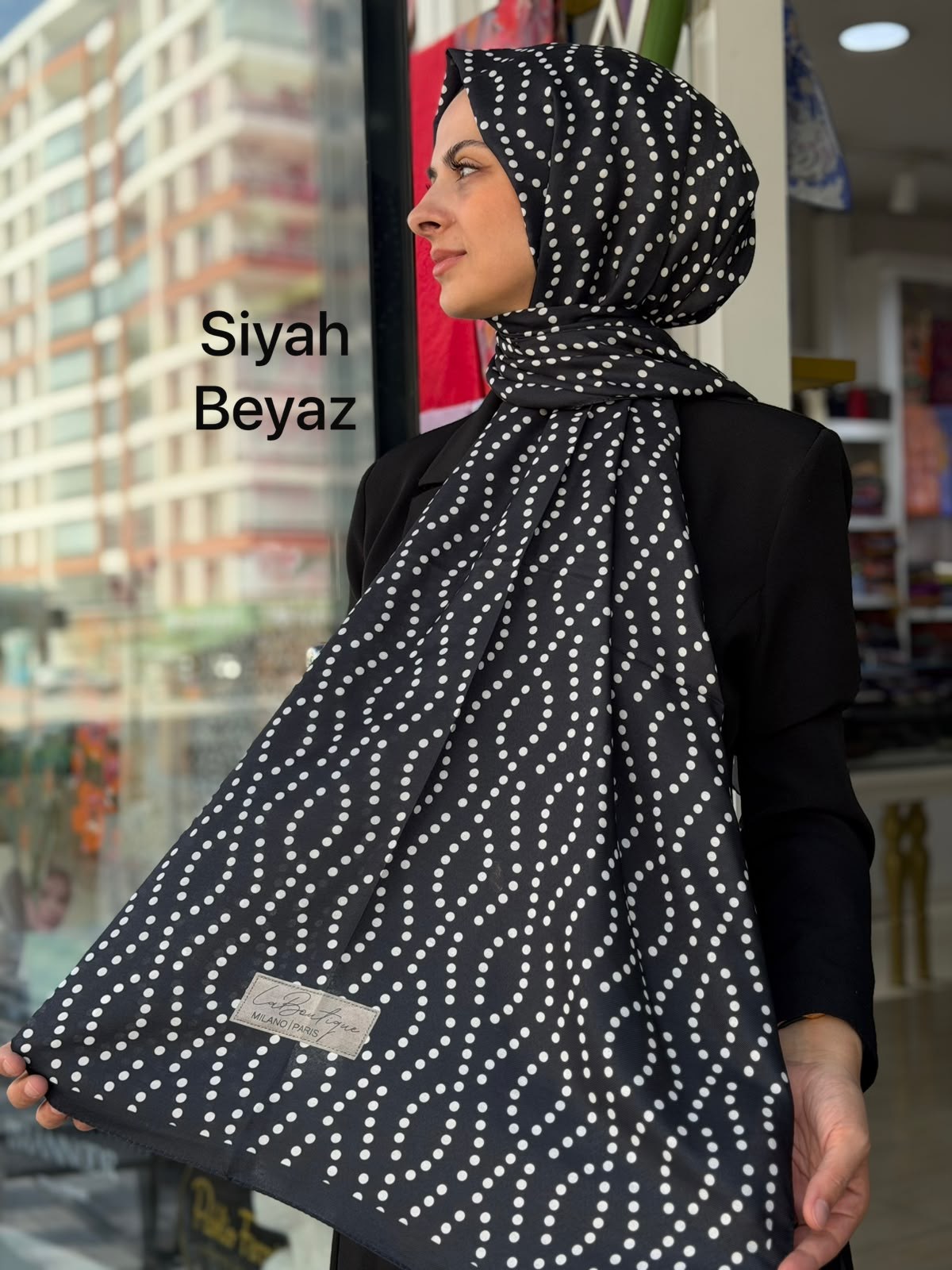 La Boutique Yeni Sezon Desenli Özel Seri Şal 03