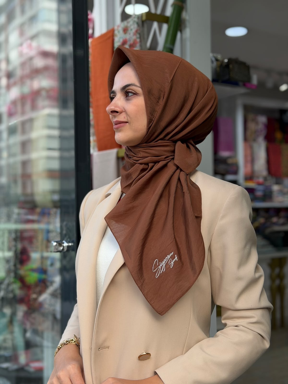 Siyane Cupra Eşarp 15