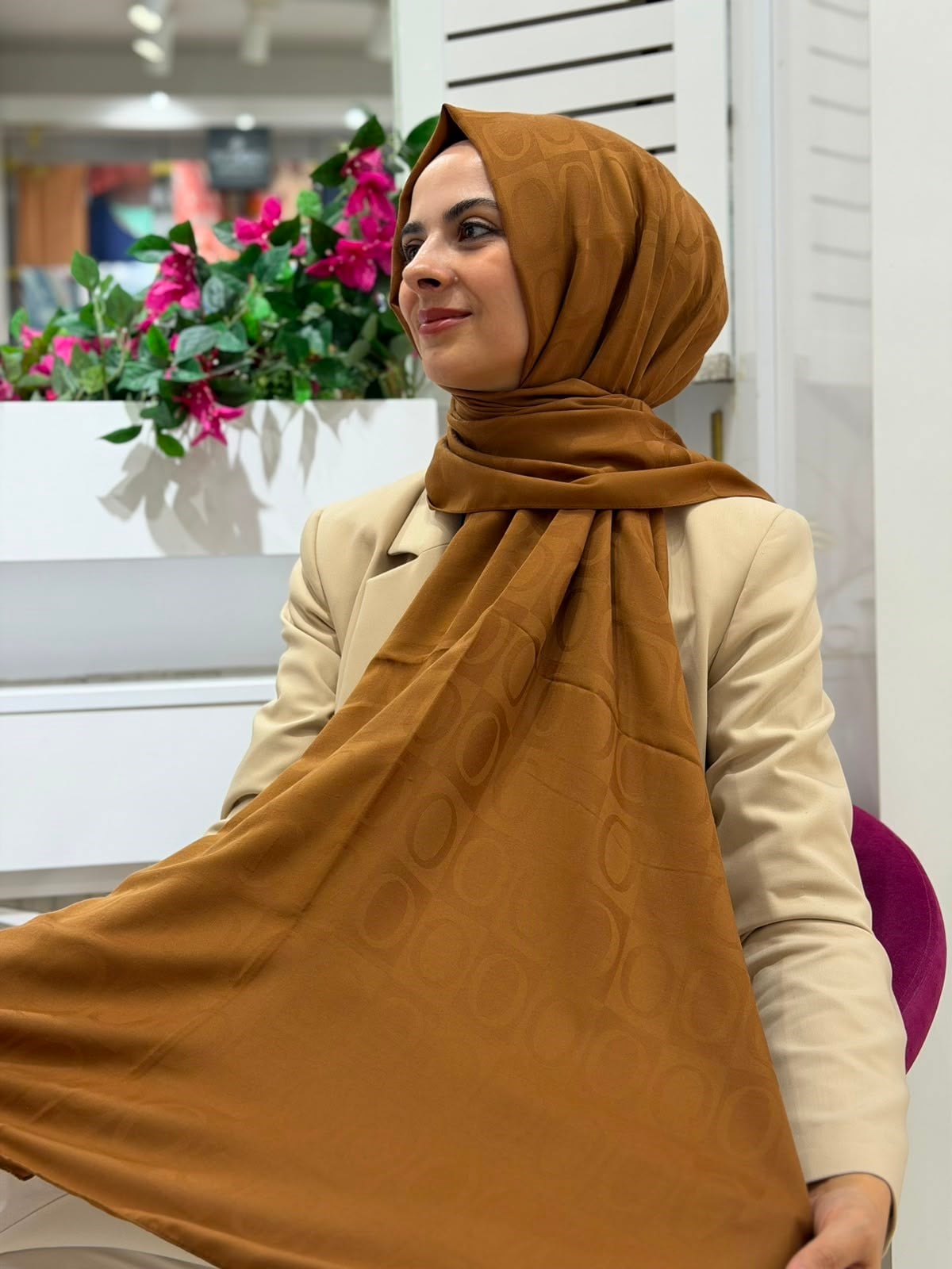Siyane Havai Jakarlı Şal 13
