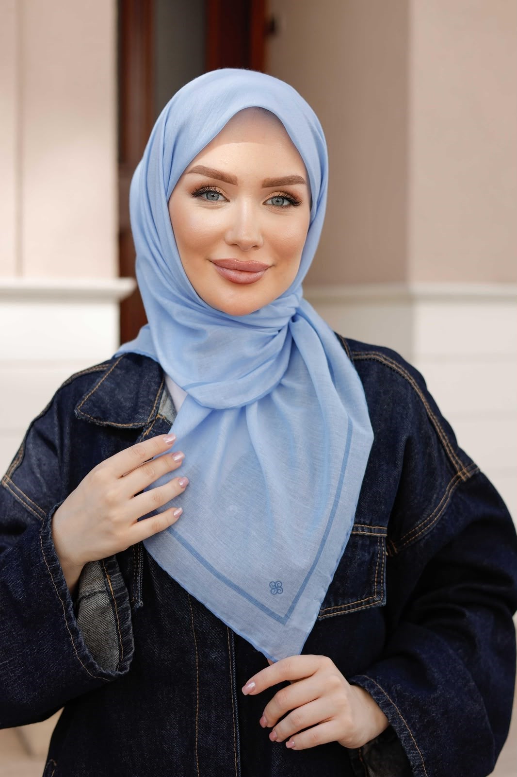 Siyane Natural Tek Renk Eşarp 19
