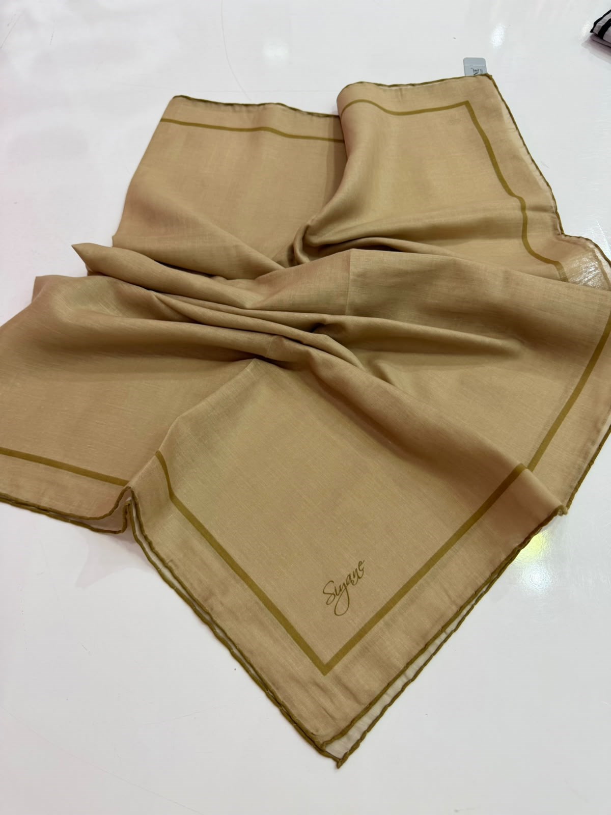 Siyane Natural Tek Renk Eşarp 22