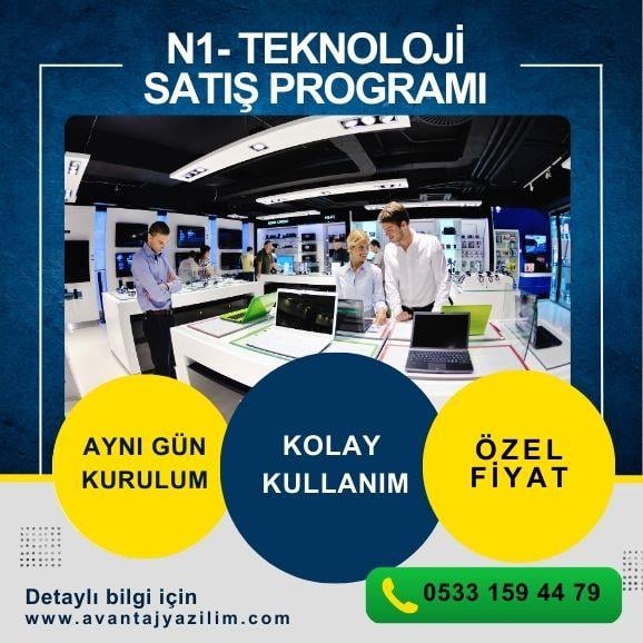 N1-TEKNOLOJİ PROGRAMI     PERAKENDE SATIŞ PROGRAMI     STOK YÖNETİMİ