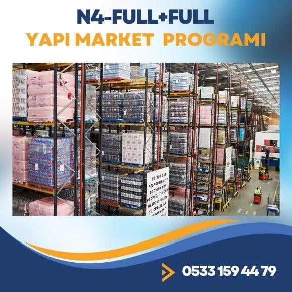 N4-NYAPI MARKET PROGRAMI FULL + FULL PAKET PERAKENDE & TOPTAN BARKODLU MUHASEBE VE SATIŞ SİSTEMLERİ İHTİYAÇ DUYABİLECEĞİNİZ  TÜM MODÜLLER VE TÜM RAPORLAMA SİSTEMLERİ İÇERİKLİDİR.SİSTEMLERİ