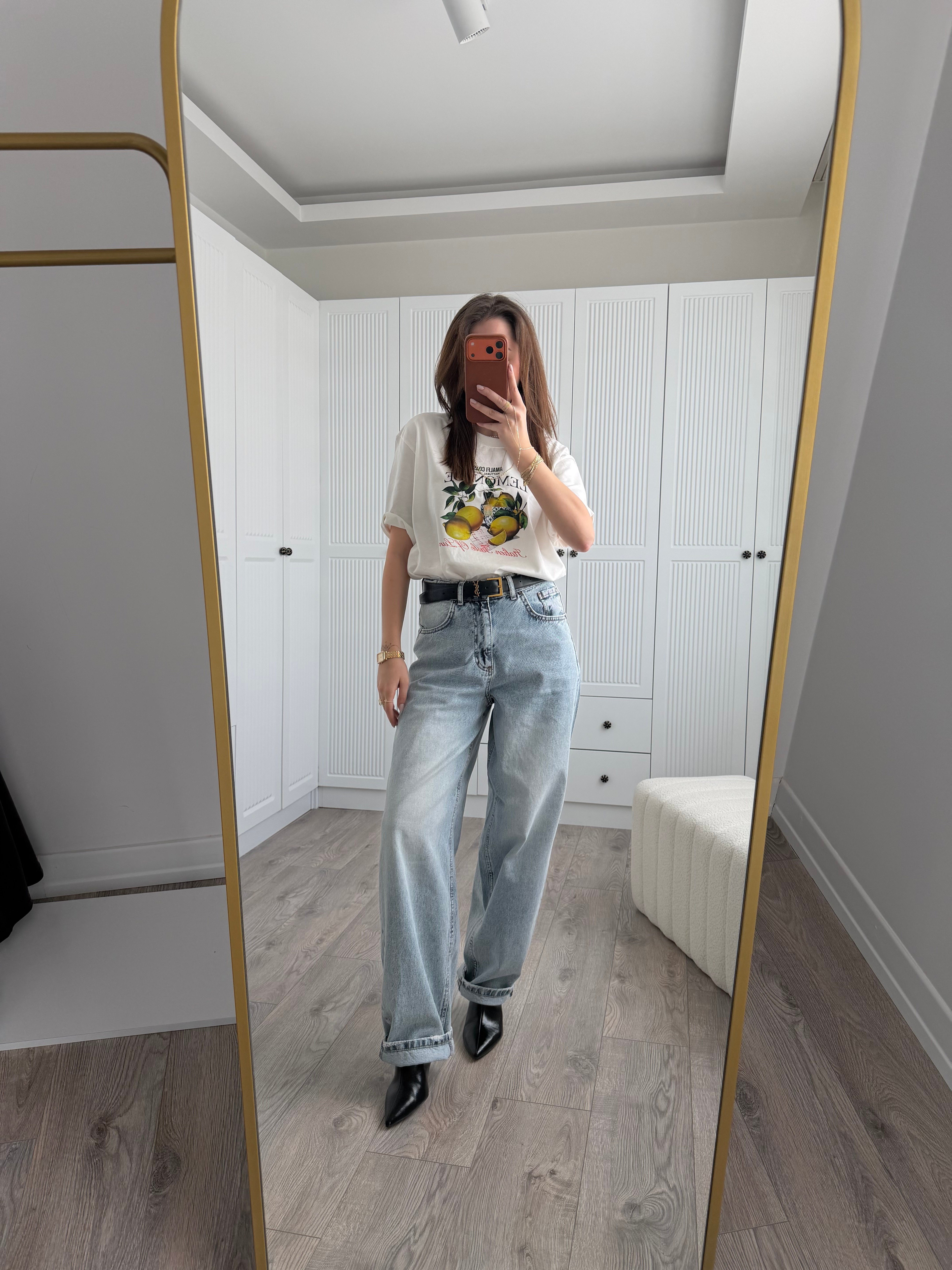 Açık Mavi Baggy Jean