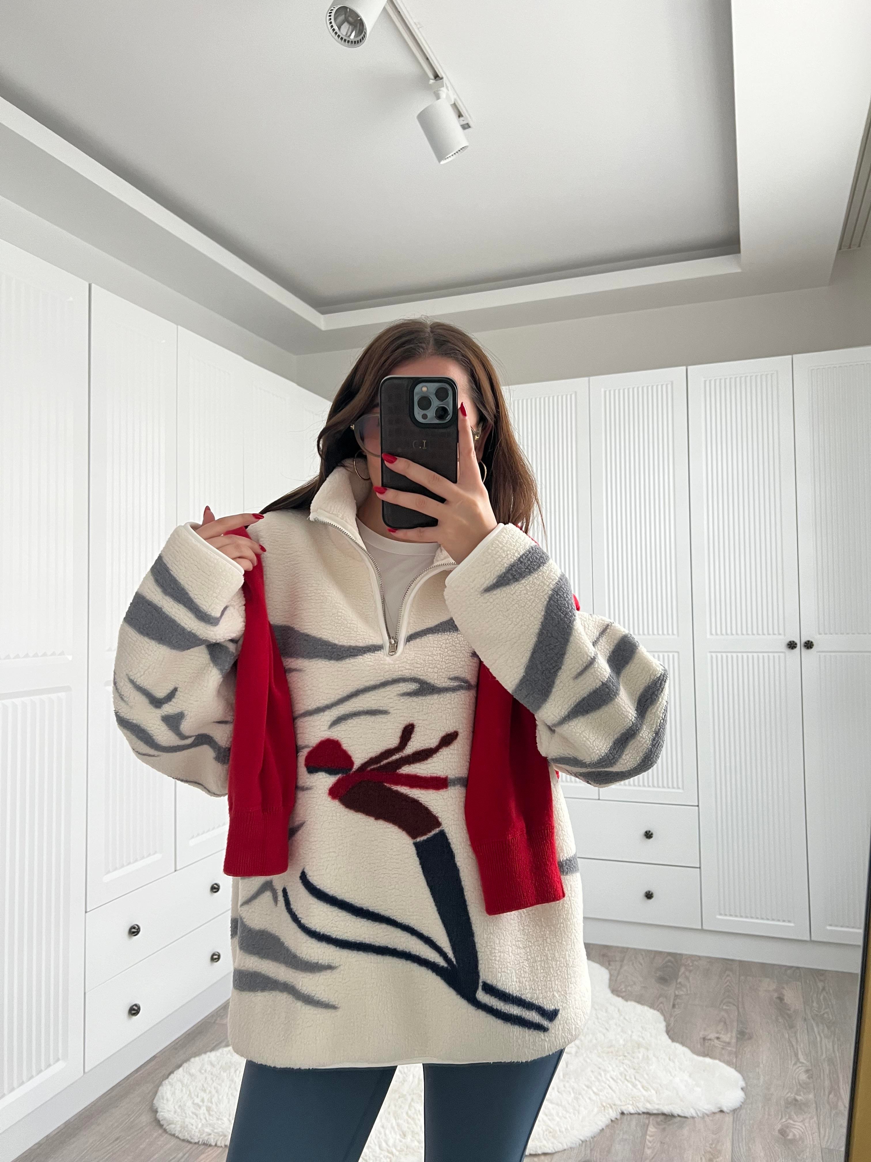 Oyshoo Model Polar Fermuarlı Sweat