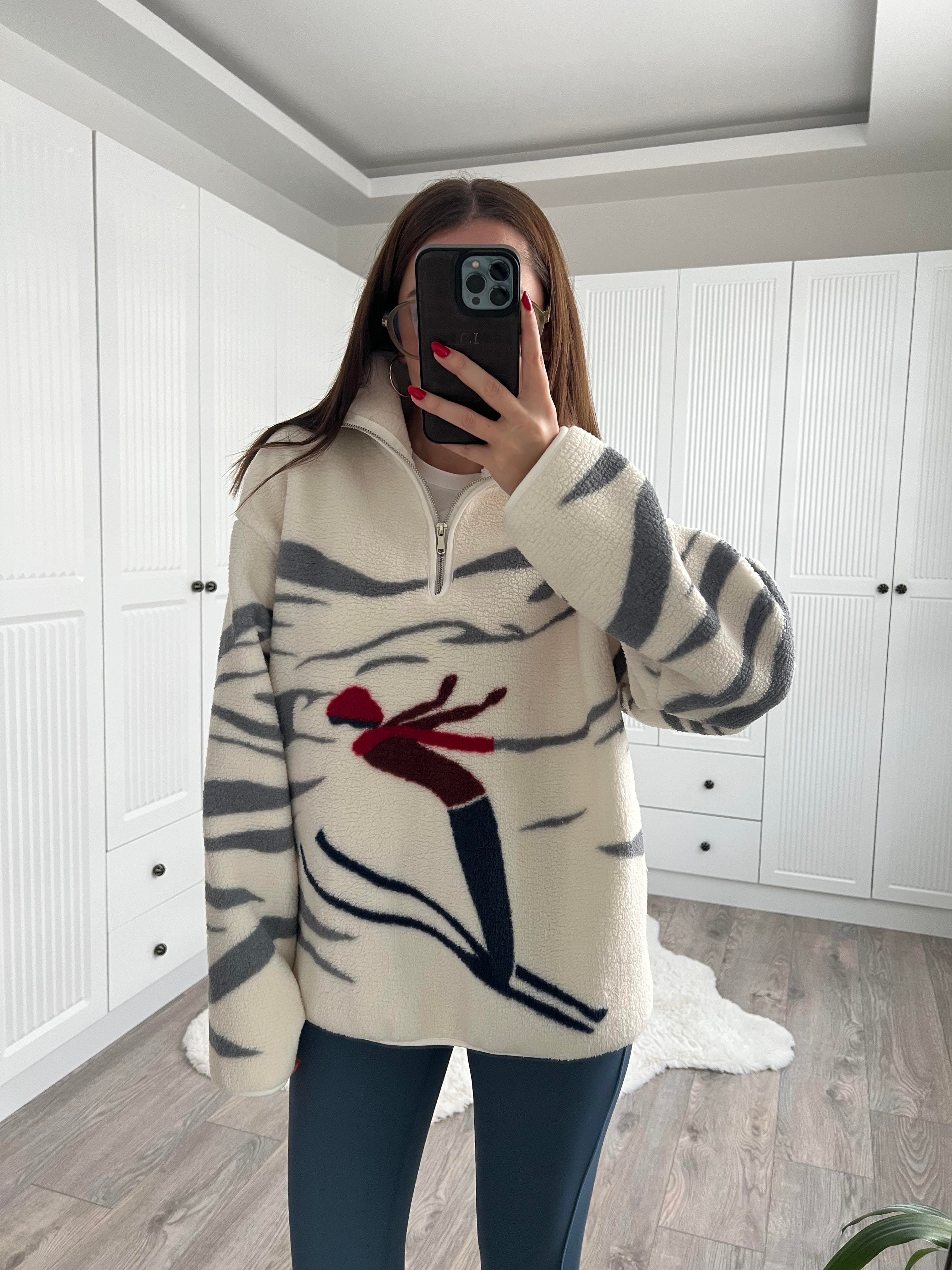 Oyshoo Model Polar Fermuarlı Sweat