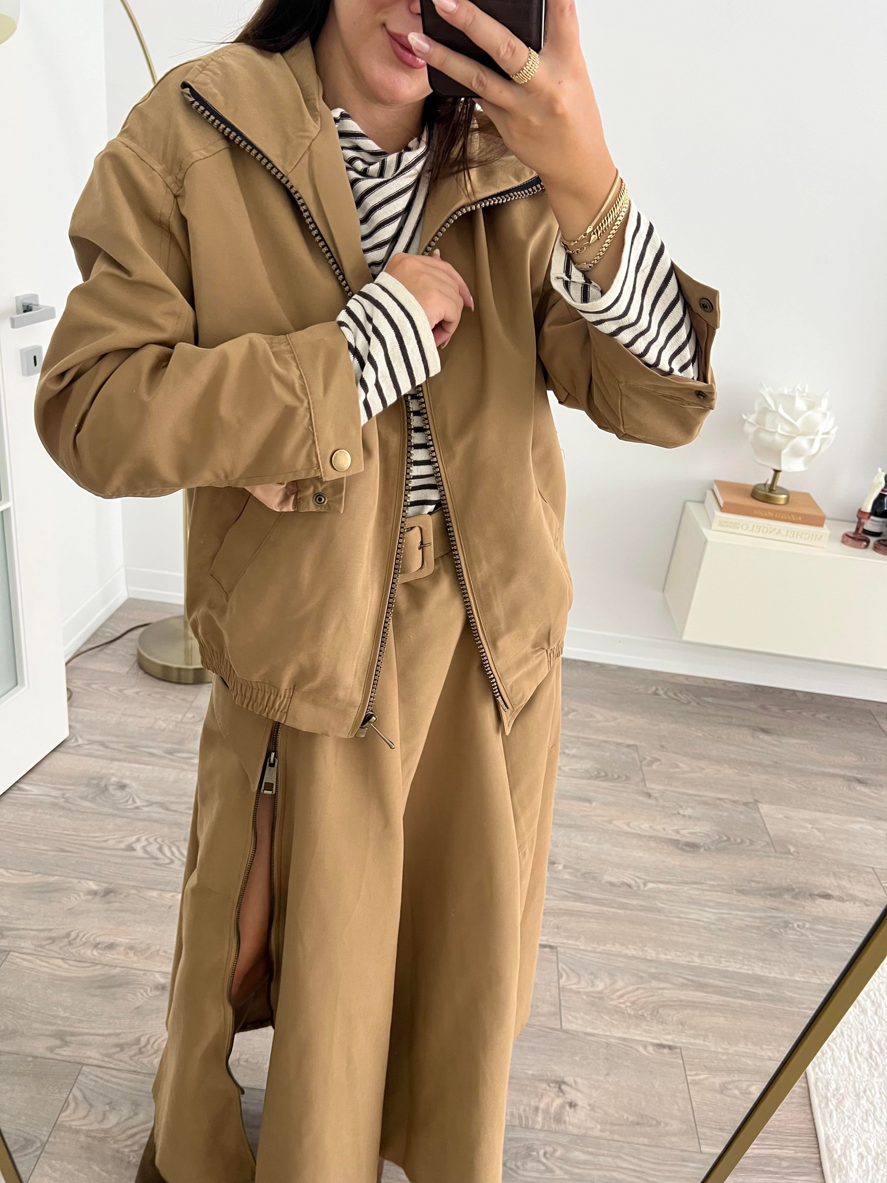 Premium Taba Bomber Ceket