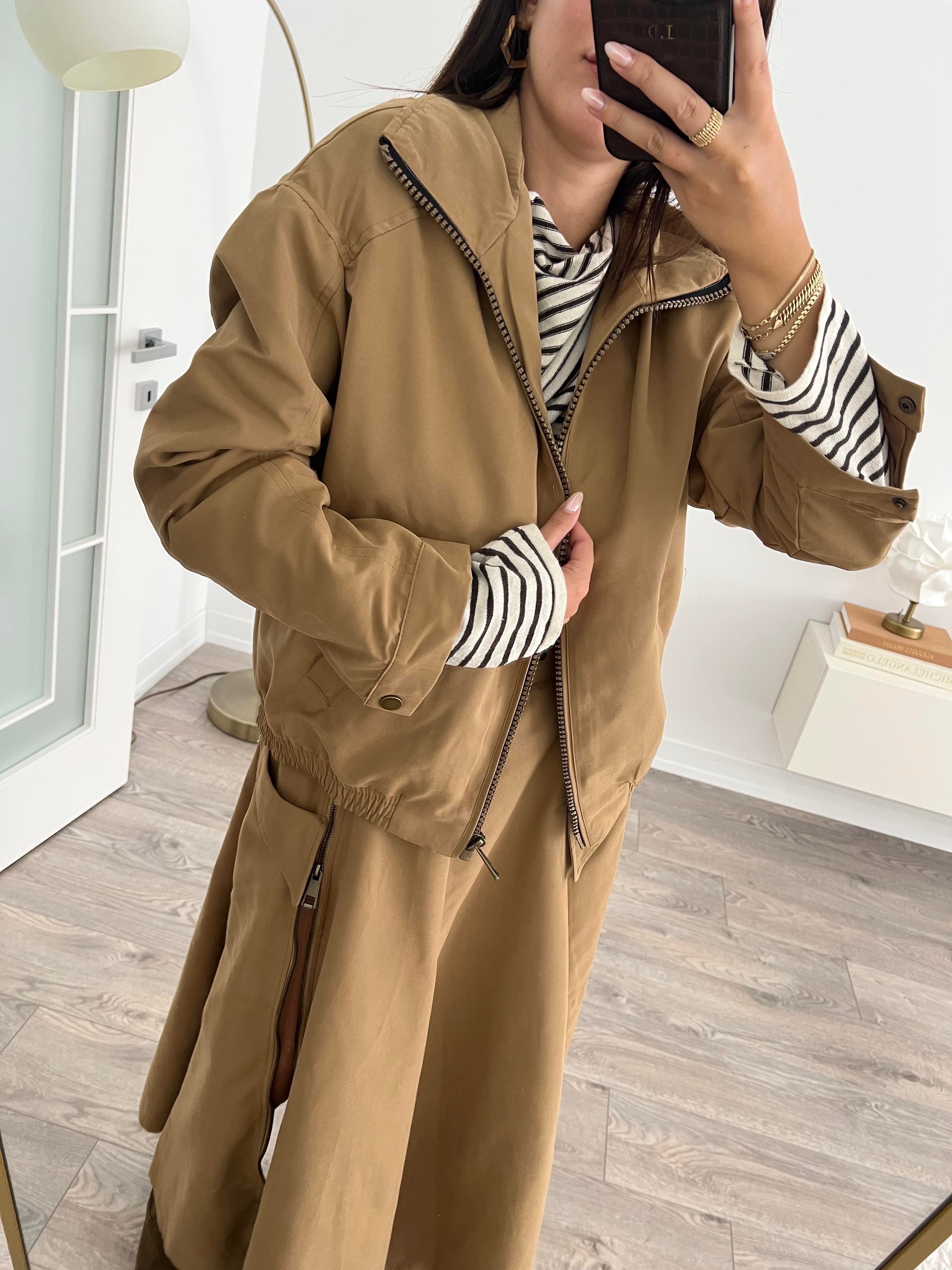 Premium Taba Bomber Ceket