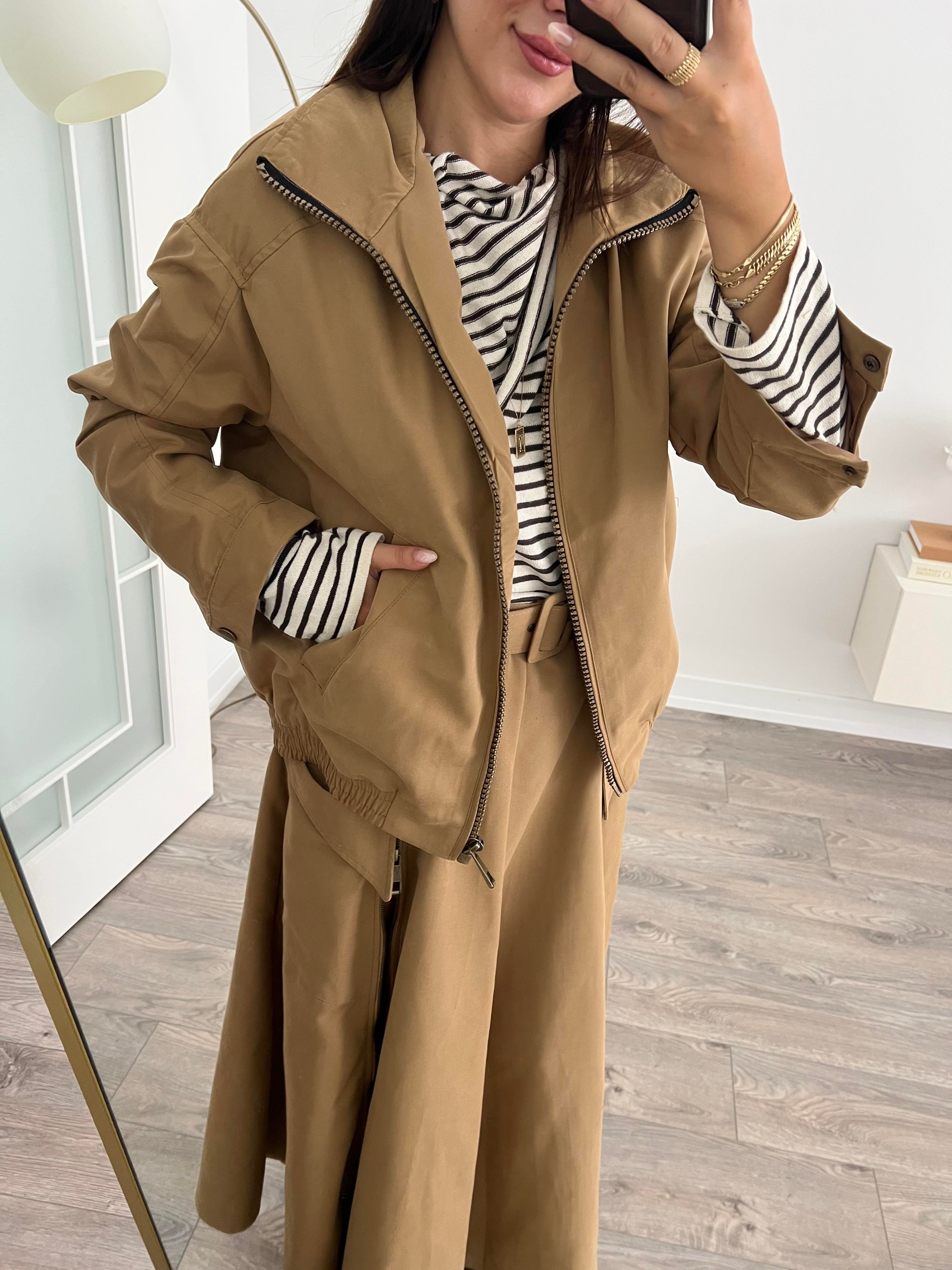 Premium Taba Bomber Ceket