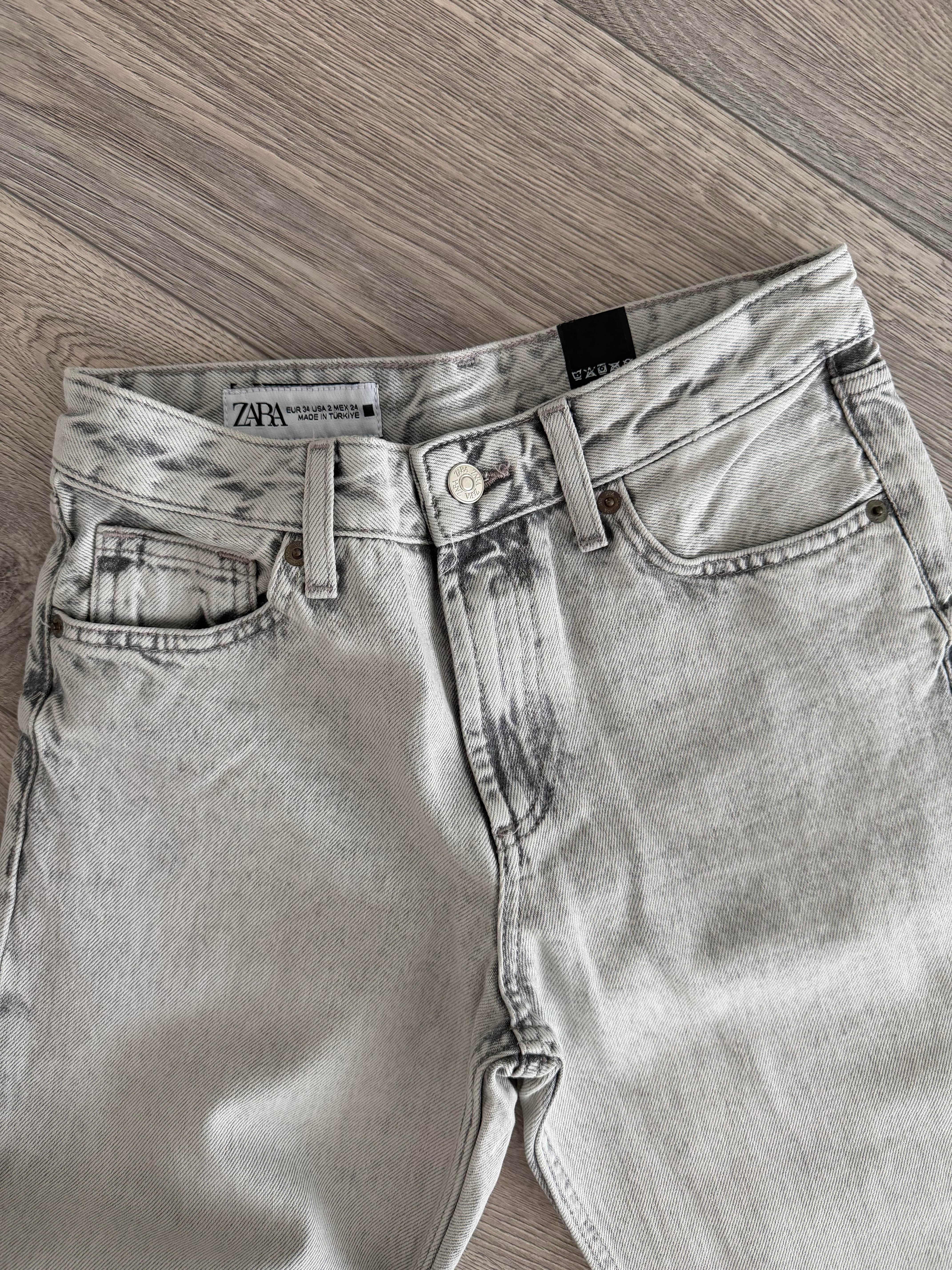 ZR Açık Gri Straight Jean