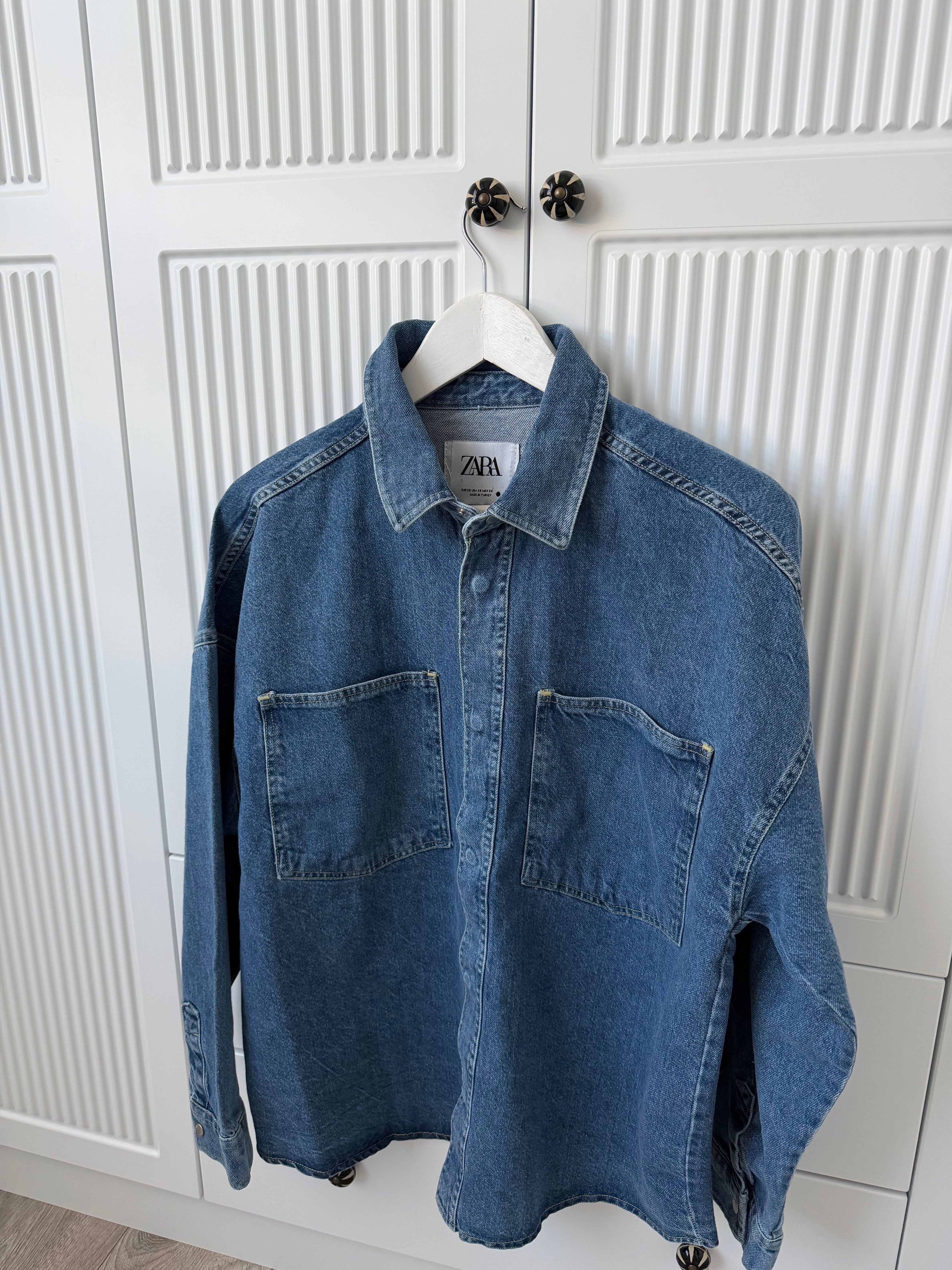 ZR Denim Cepli Gömlek Ceket