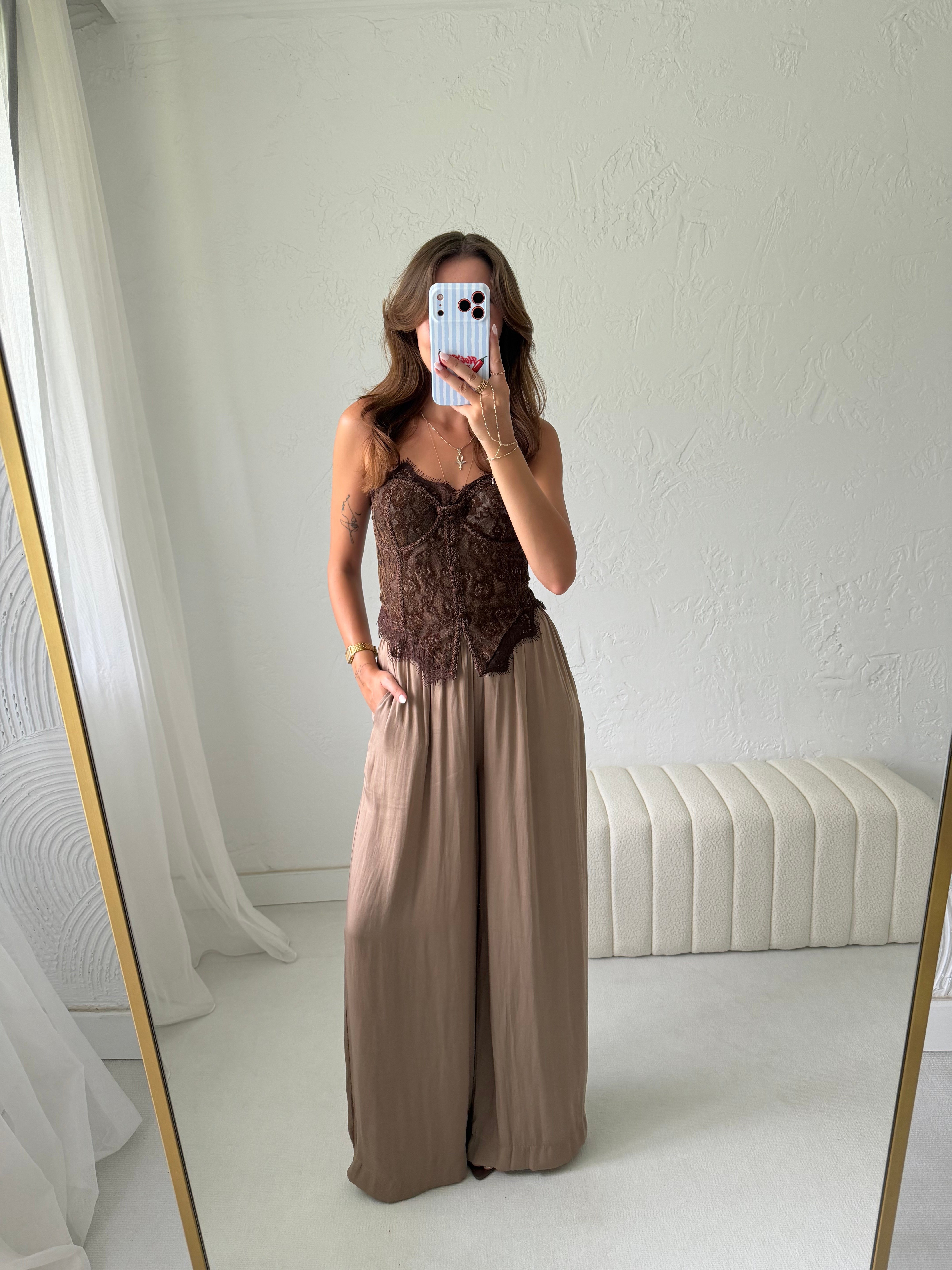 ZR Model Geniş Paça Pantolon 