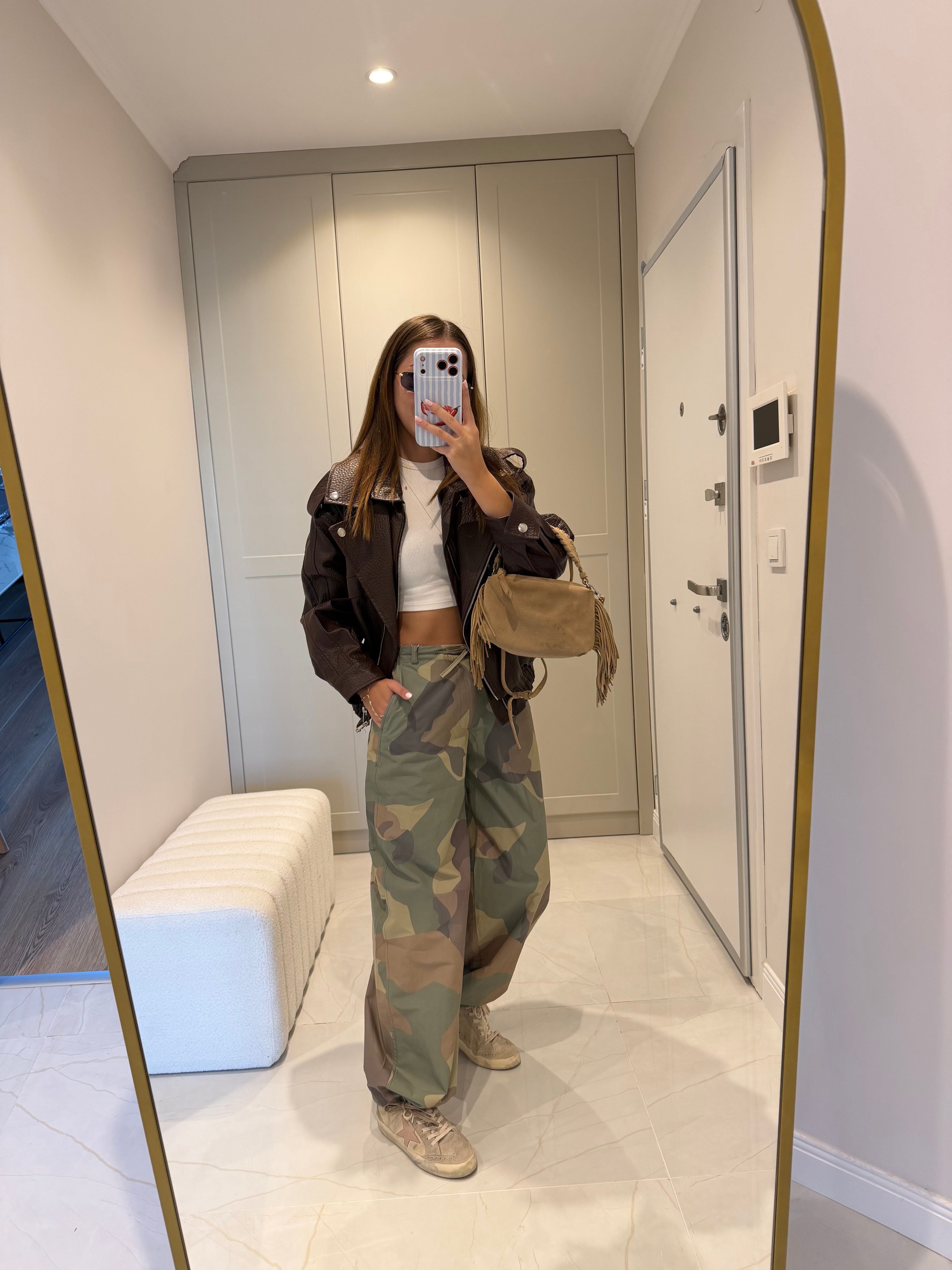 ZR Model Viral Kamuflaj Pantolon