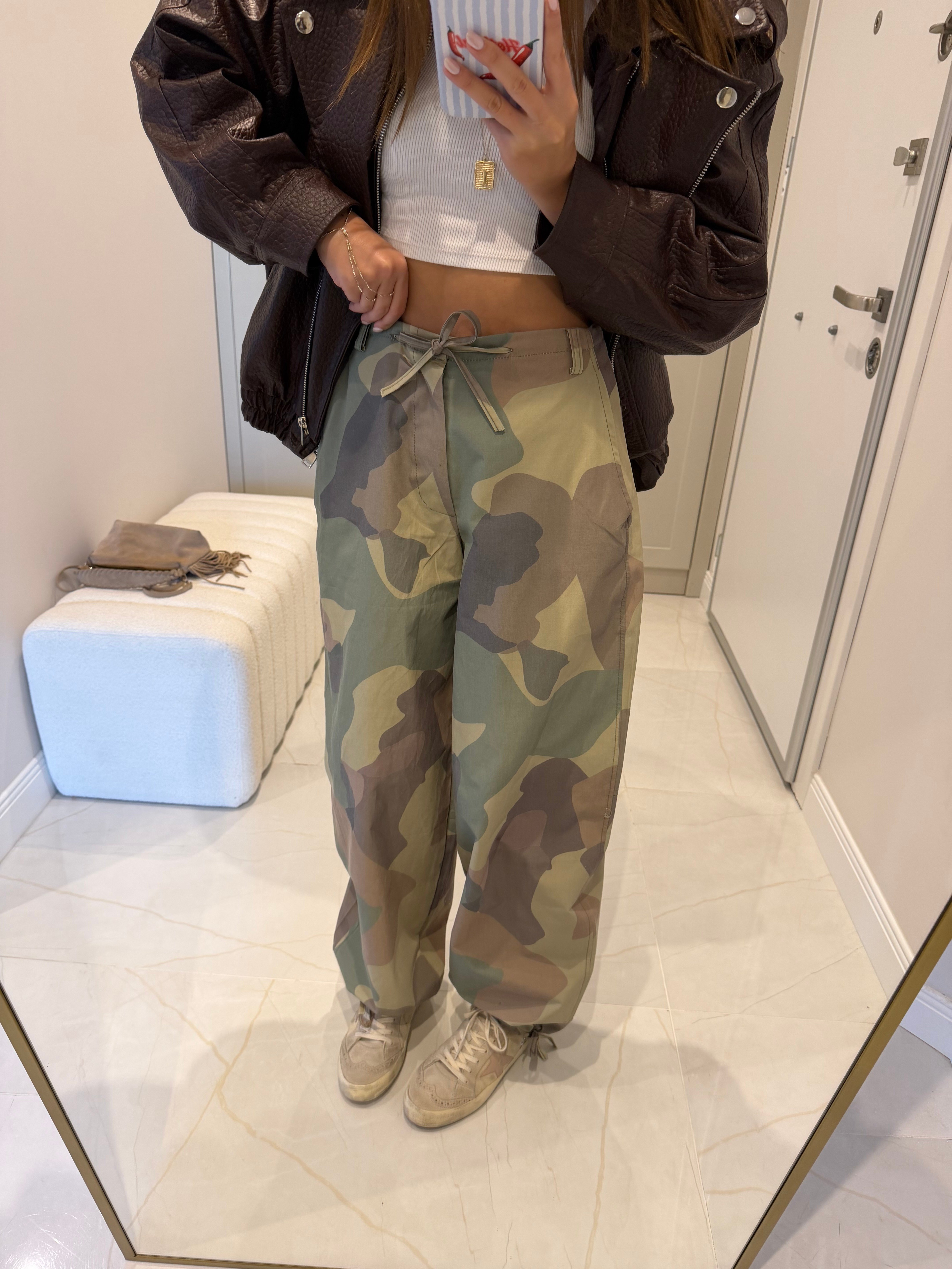 ZR Model Viral Kamuflaj Pantolon