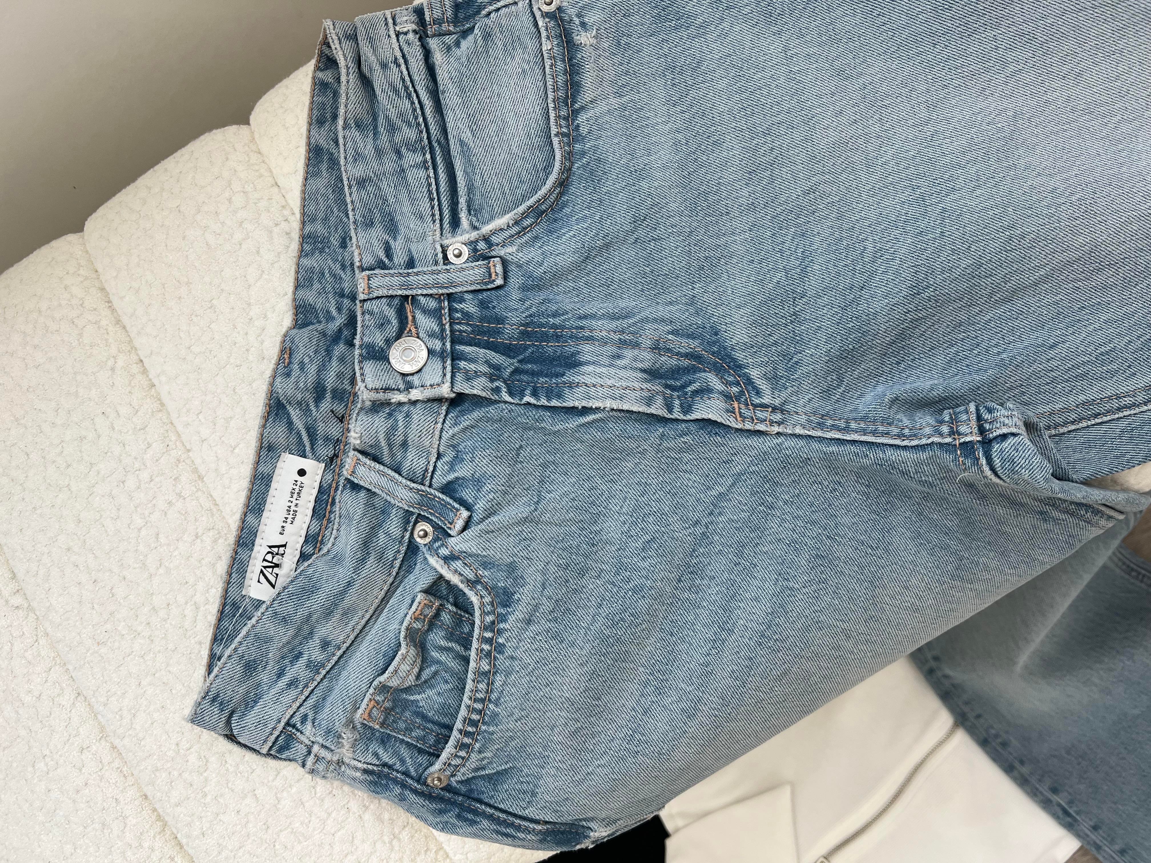 ZR Orj Buz Mavi Straight Jean