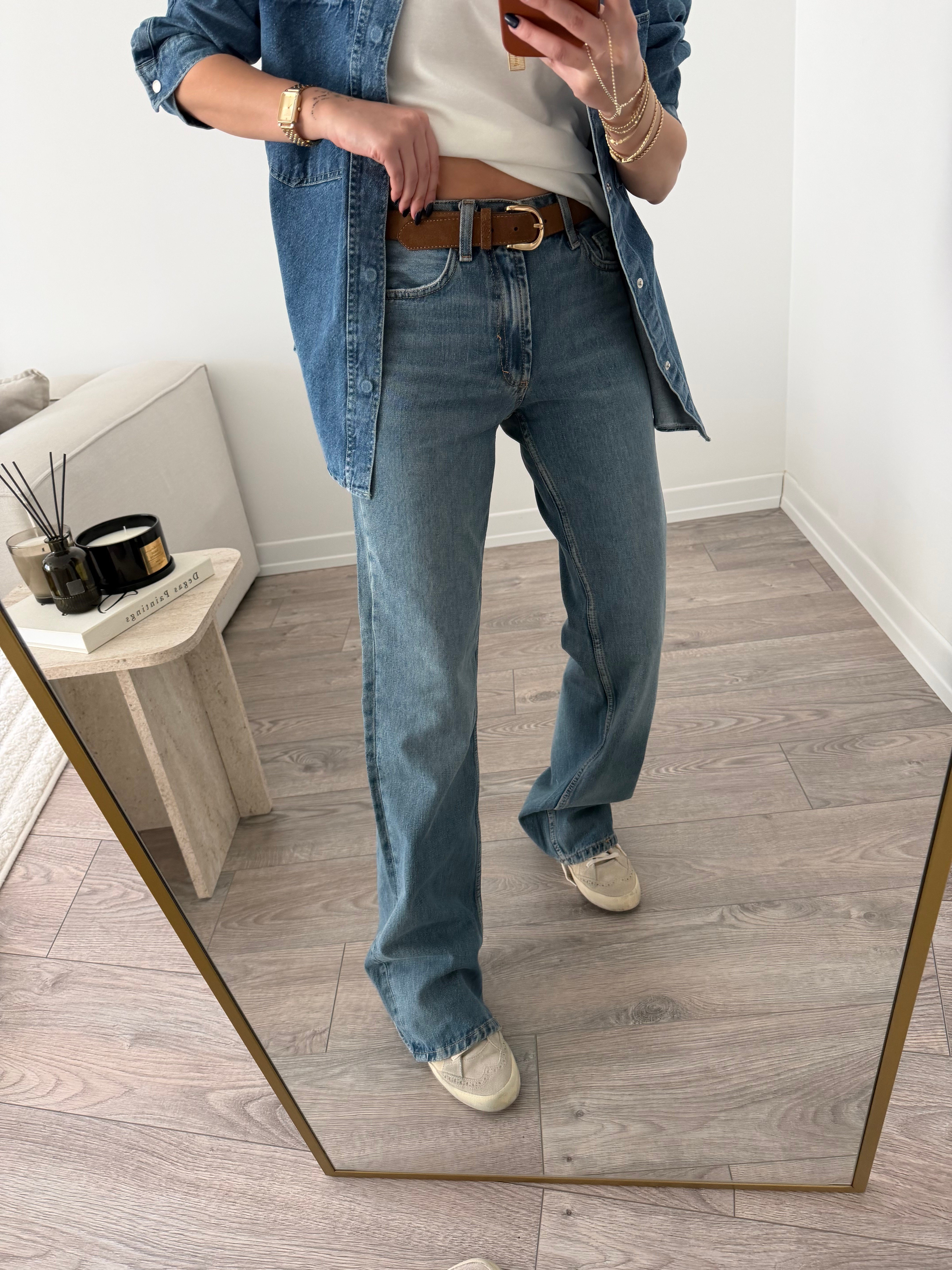ZR Orj Straight Mavi Jean