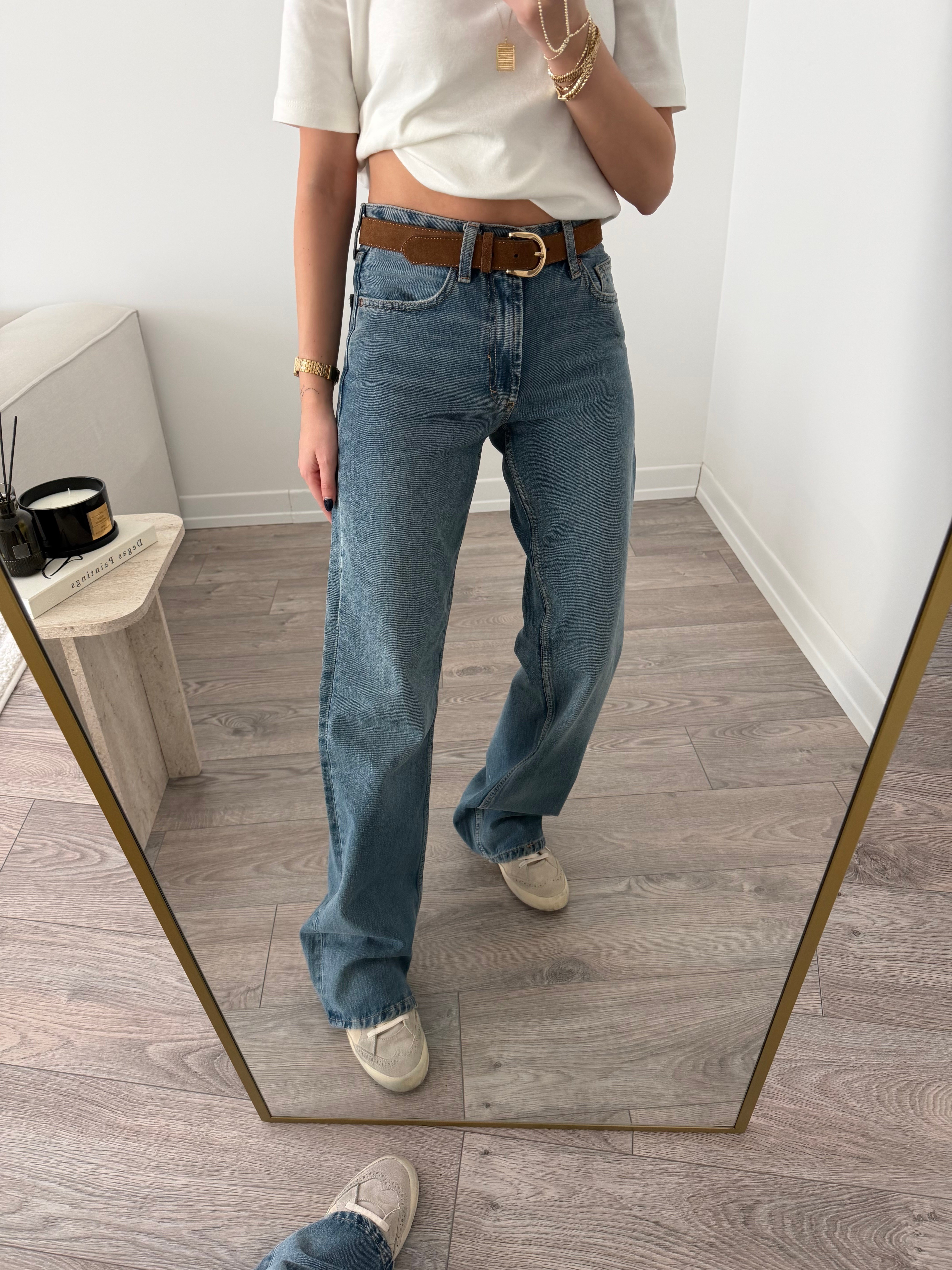 ZR Orj Straight Mavi Jean