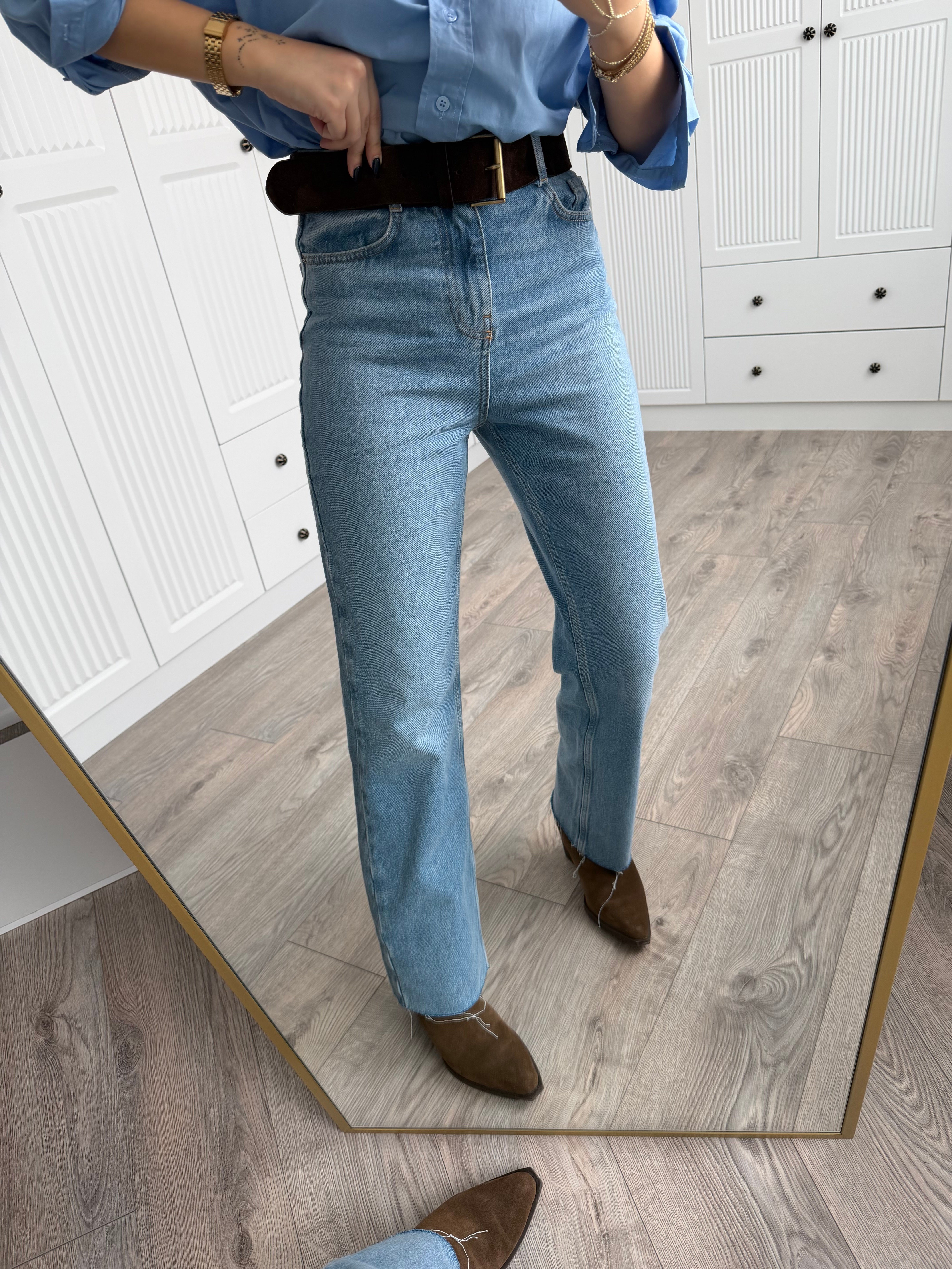 ZR Straight Fit Mavi Jean