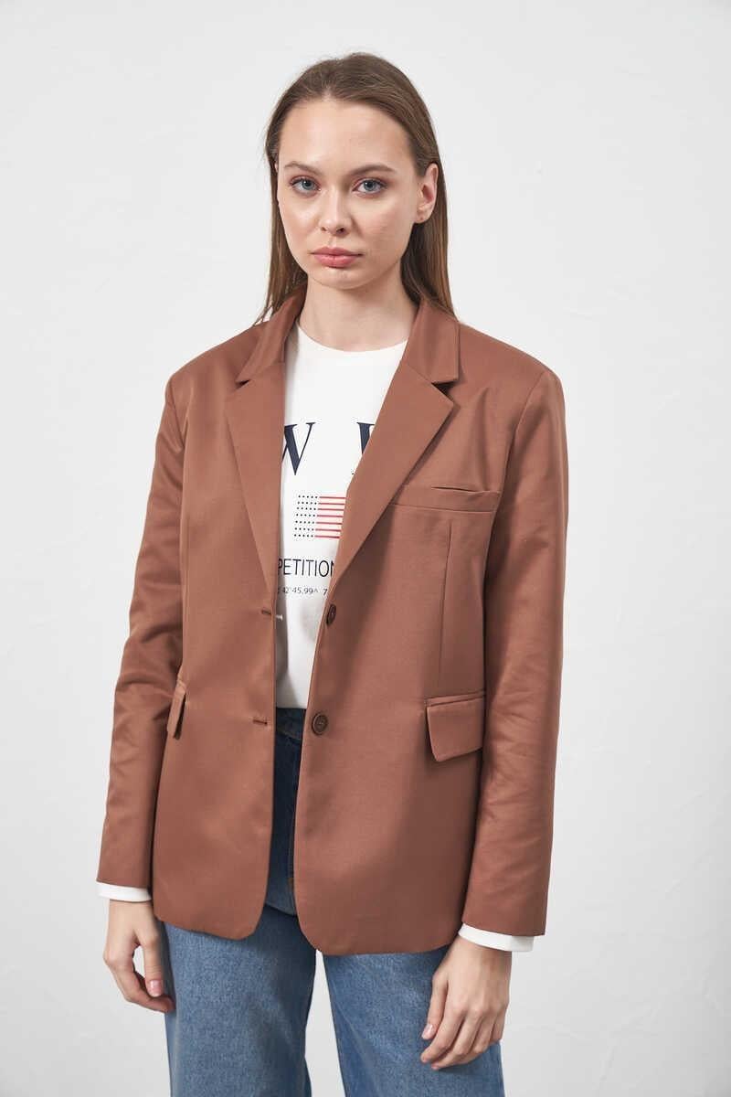 Blazer Jacket Brown