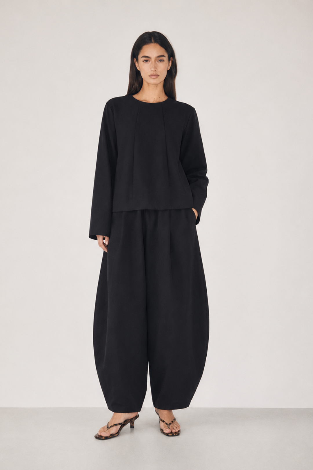 DUNE | Modern Form Bluz Siyah
