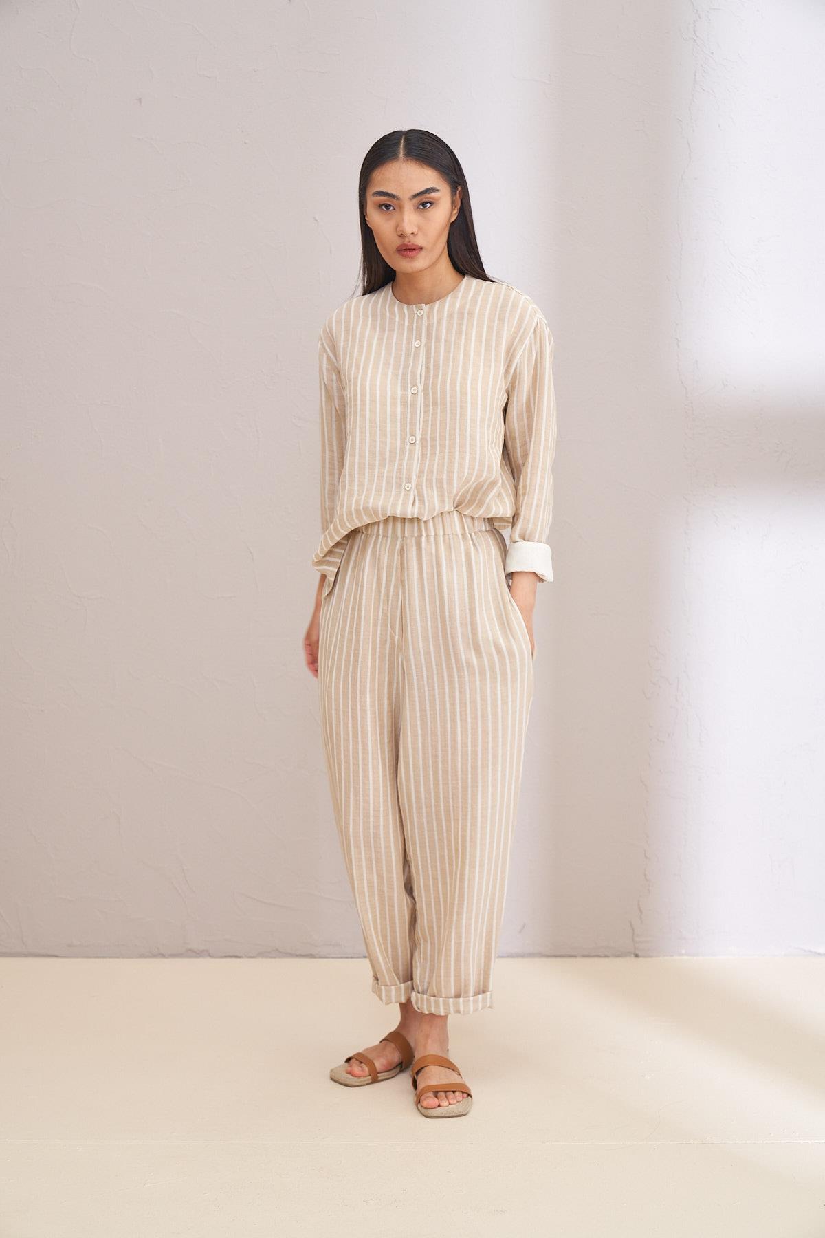 LUCİNE BEJ PANTOLON 4122