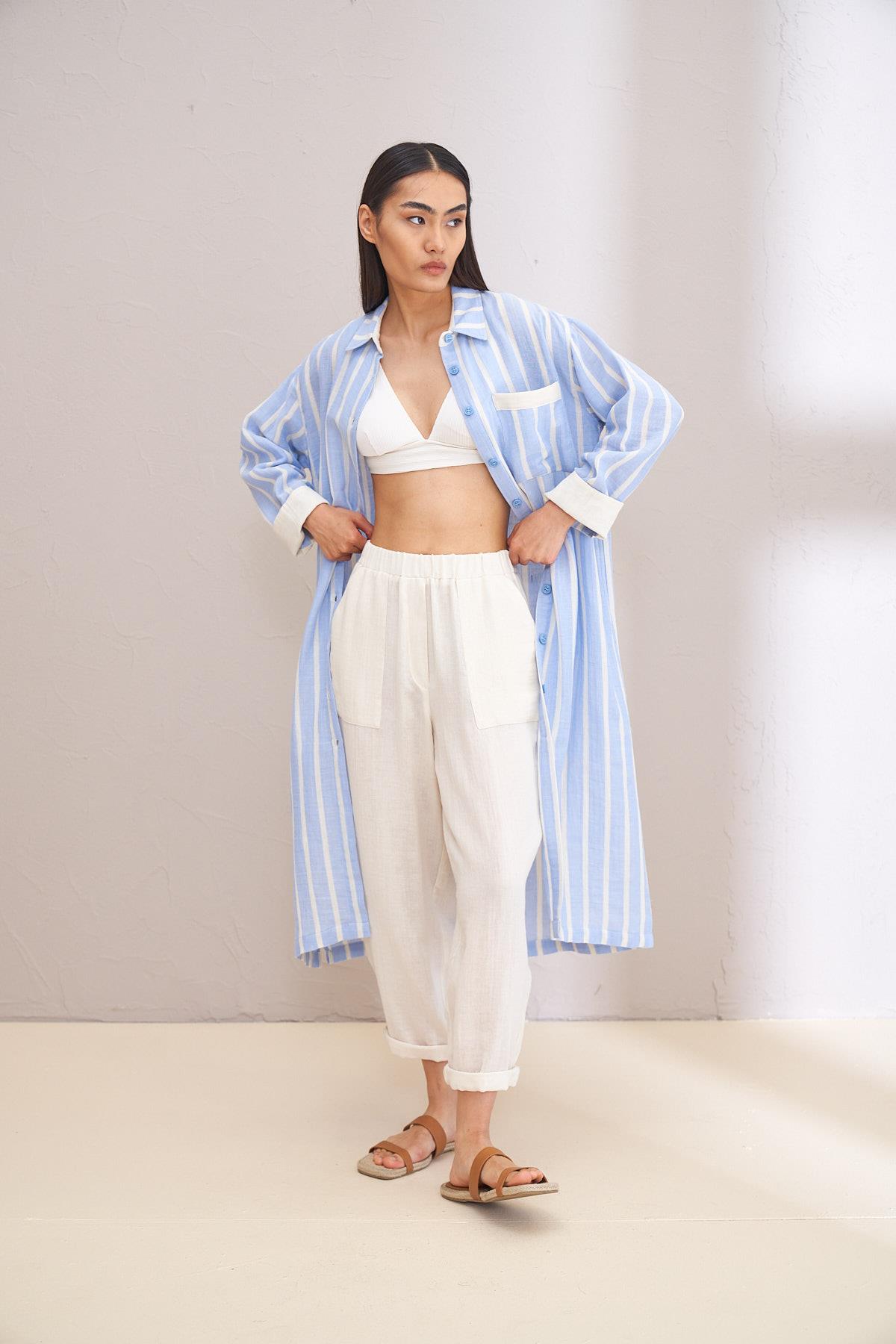 MARE EKRU PANTOLON 4123